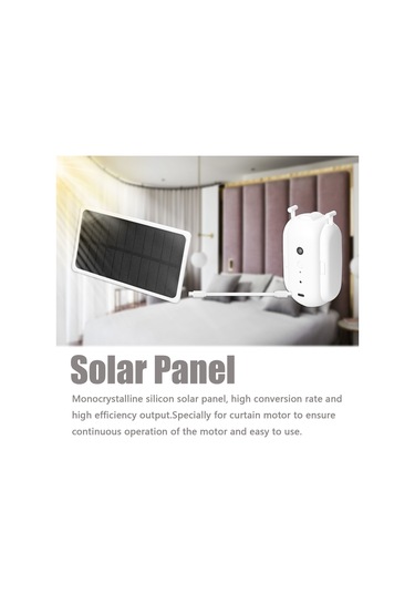 Dianziye Pencere Perde Motoru İçin 5v Monokristal Silikon Güneş Paneli - Ev Tipi Güneş Enerji Şarj Modülü