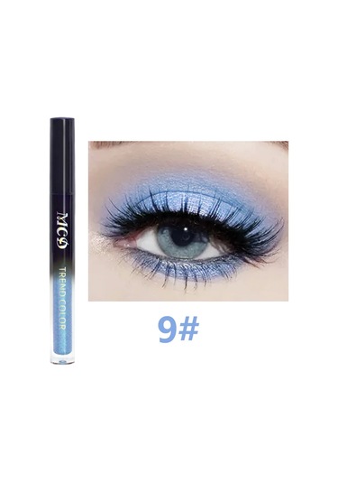 13 Gölgeli Suya Dayanıklı Likit Göz Farı Paleti - Göz Alıcı Görünümler İçin 9 Dark Topaz