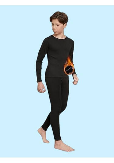Tezzgelsin Erkek Çocuk 3'lü Termal Alt Üst İçlik Takımı