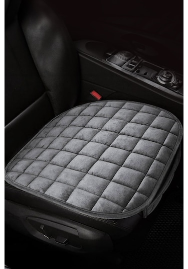 Premium Cepli Terletmez Ortopedik Oto Koltuk Minderi - 1 Adet - Antrasit