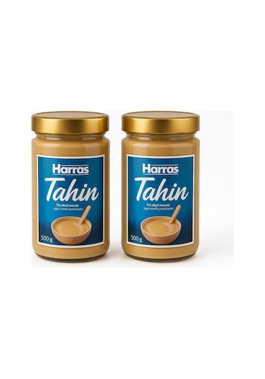 Taş Değirmende Öğütülmüş Tahin 2 Li Avantajlı Set 500 G X 2