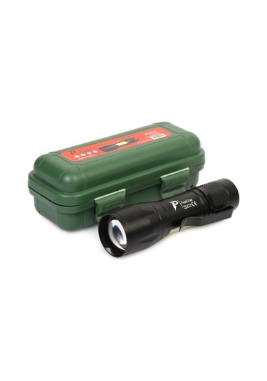 Ps-2115 Ultra Güçlü Usb Şarjlı El Feneri Kutulu Kamp Feneri Avcılık Feneri-9092751737596