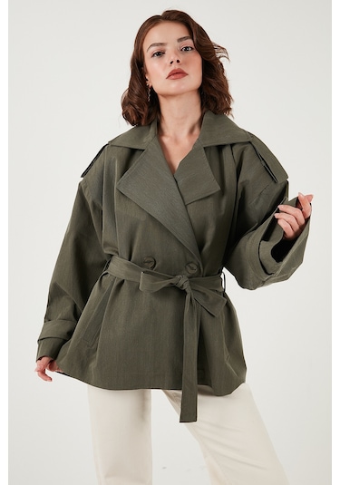 Lela Bayan Trençkot 6839609 Haki Haki