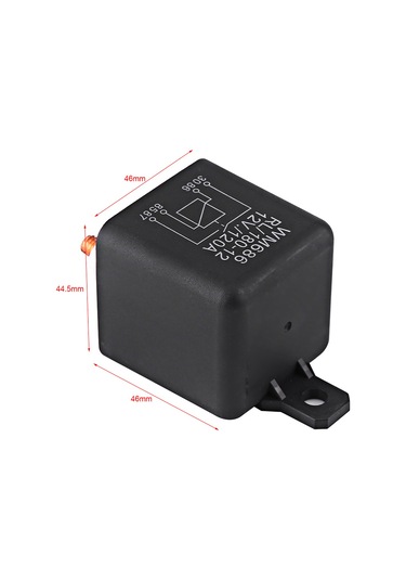 Yaozixa 12v 120a Yüksek Akım Araç Rölesi - 4 Pinli Nylon Kasa, Araba-van-bot Uyumlu, Düşük Akımı Yüksek Akıma Dönüştürücü