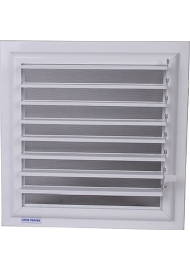 Banyo-Wc Havalandırma Menfezi 55X55 Beyaz