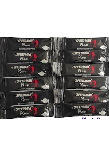 Speed Man Plus Stick Ballı Bitkisel Karışımlı Macun 12'li
