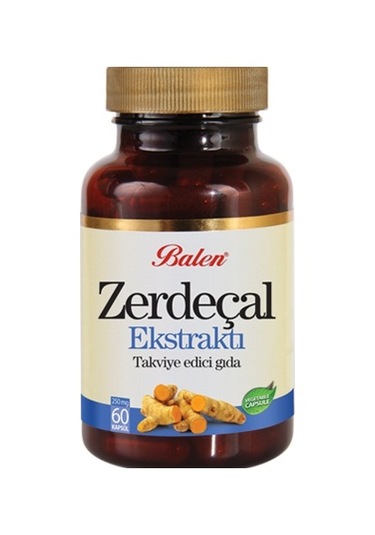 Balen Zerdeçal Ekstraktı Kapsül 250 MG 60 Kapsül
