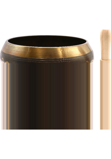 Vkemall El Yapımı Buda Tibet Vurulmuş Kase Ritüel Müzik Terapisi Bakır Çan Tib-altın-26