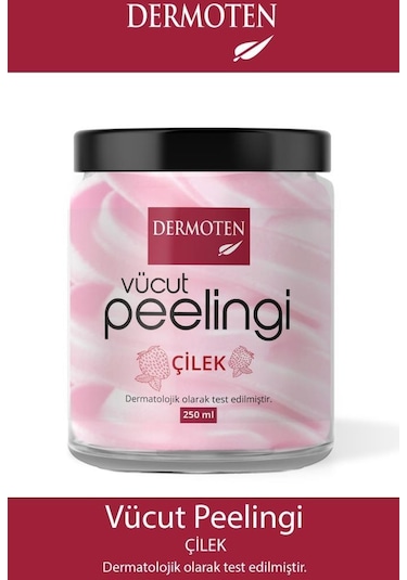 Dermoten Çilekli Vücut Peeling 250 ML