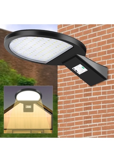 Güneş Enerjili Sensörlü Uzaktan Kumandalı Led Duvar Lambası 545871028