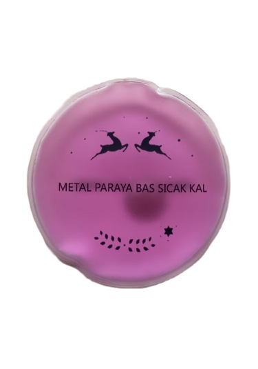 Pembe Ceylan Cep Sobası,el Isıtıcı,sıcak Su Torbası Pvc 9cm