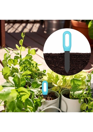 Zyzqstore Tuya Zigbee Toprak Test Cihazı, Akıllı Nem Ve Sıcaklık Dedektörü, Cep Tipi, Çok Renkli Model Çok Renkli