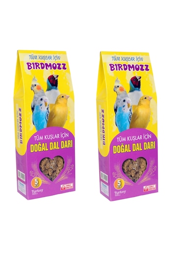 Birdmozz Doğal Kızıl Dal Darı 5'li Paket X 2 Adet