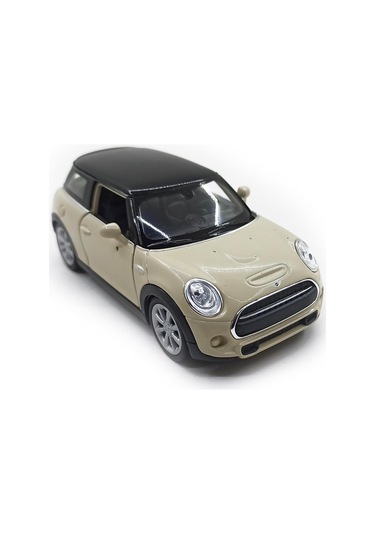 Welly 1 38 Mini Cooper New Mini Hatch Çek Bırak Model Araba Krem