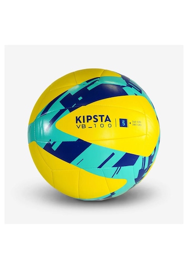 Öğretici Voleybol Topu - Sarı - V100 Sarı - Mavi
