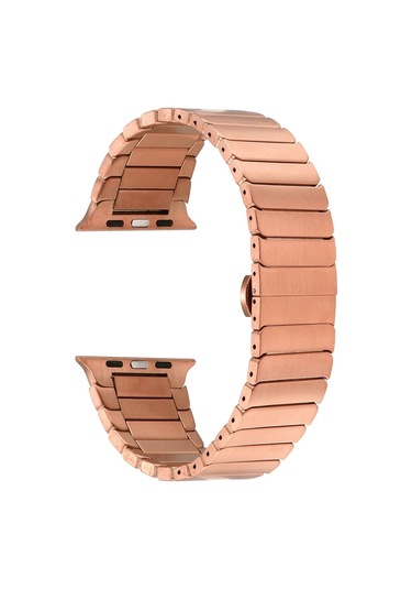 Zore Watch 44mm Kordon Uyumlu Krd-79 Metal Strap Kayış Clo- Gümüş