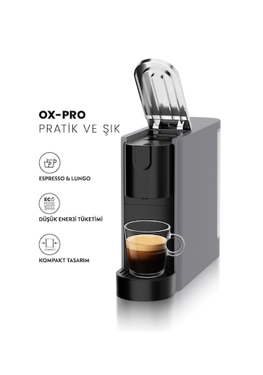 Omnex Ox-Pro Espresso Kapsül Kahve Makinesi