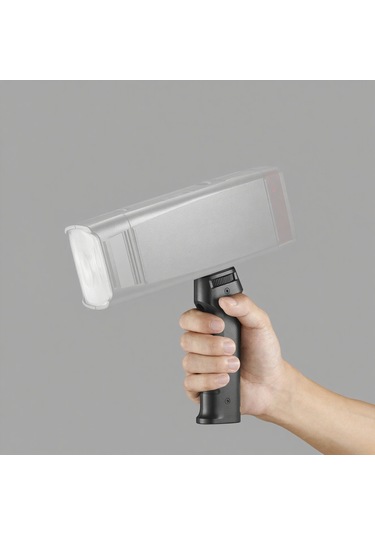 Yaozixa Godox Fg-100 Flaş El Tutucu, 1/4 Parça Vida Bağlantısı, Ad100pro/ad200pro/ad300pro Ve Diğer Flaş/led Işıklar İçin Uyumlu, Siyah