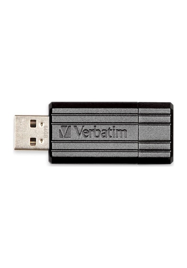 Verbatim Pinstripe 49065 64 GB Usb 2.0 Flash Bellek