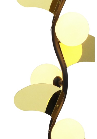 Pulchino Siyah Boyalı Lambader Plc-1218-l-bsy