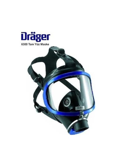 Drager X-Plore 6300 - Tek Filtreli Tam Yüz Maske