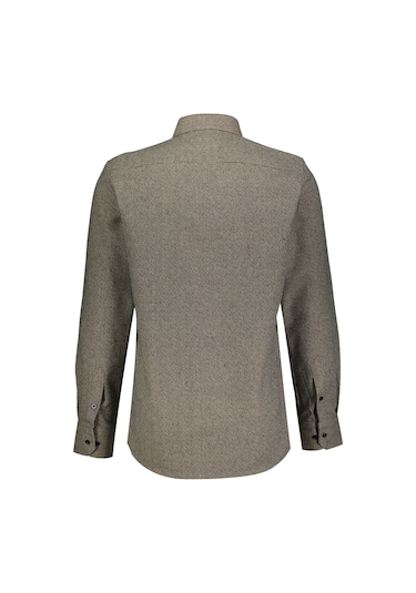 Finesuits Erkek Flanel Gömlek 2422204002.flcdr Sarı