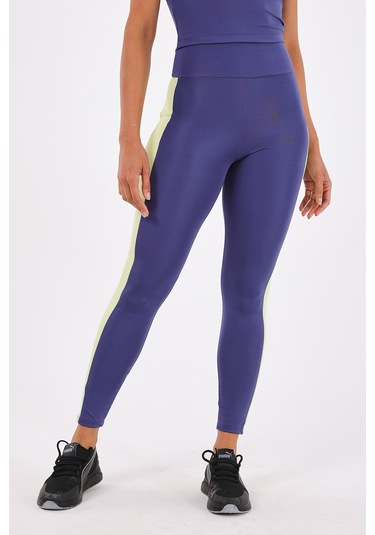 Scorp Equinox Kadın Şekillendirici Uzun Spor Tayt Saks STANDART