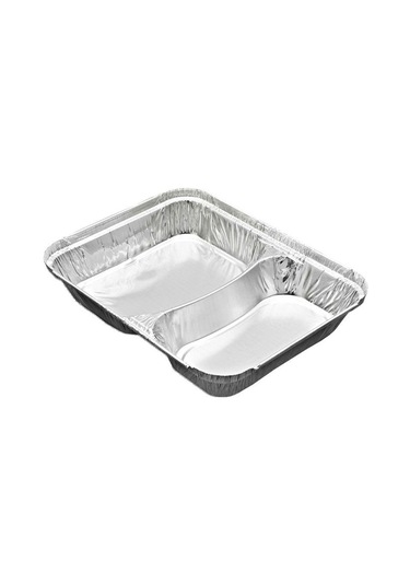 Alüminyum Kap 2Gözlü 100 Lü + Kapak
