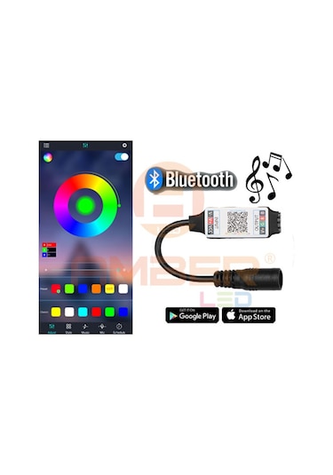 Rgb Şerit Led Tak Çalıştır Set 1-2-3-4-5-6-7-8-9-10 Metre