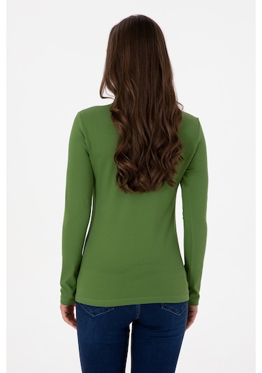 U.s. Polo Assn. Kadın Yeşil Sweatshirt 50313593-vr054 Yesıl