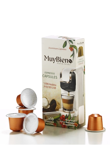 Muybieno Premium Kapsül Kahve Nespresso Uyumlu 10 Lu Kapsül Kahve