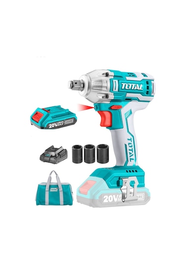 Total Li-ion Akülü Somun Sıkma - Tıwlı2001 20V