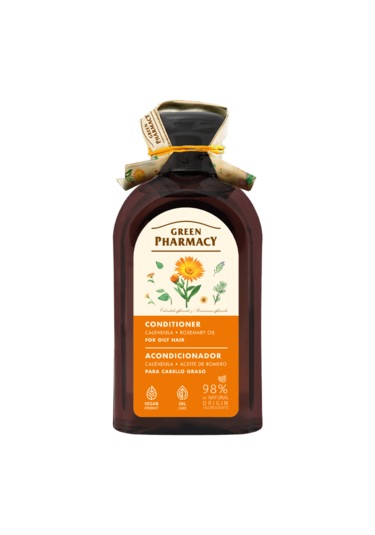 Bitkisel Vegan Yaglı Saçlar İçin Sac Kremi 350 ML