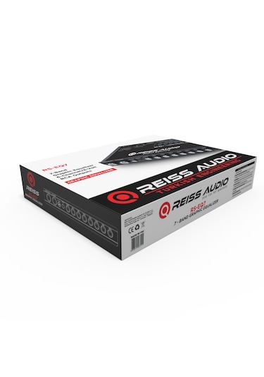 Reiss Audio Eq7-6 Kanal-8v Rca Çıkış-7 Band Equalizer