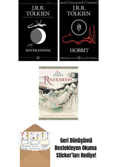 Roverandom Siyah Kapak + Hobbit Siyah Kapak + Roverandom Özel Ciltli Baskı