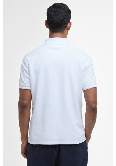 Barbour Hingham Polo Yaka Wh11 White Beyaz