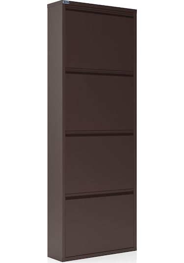 Ceha  4'lü Metal Ayakkabılık - Kahverengi K.AYK-4 /AB8317 Kahverengi
