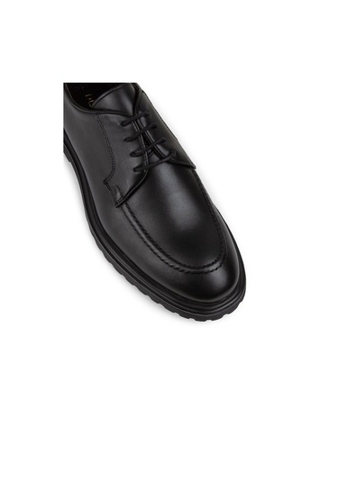 Deery Hakiki Deri Siyah Günlük Erkek Ayakkabı - 01931msyhe03 Siyah