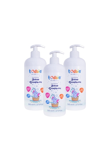 Todbie Bebek Şampuanı 500 ML x 3