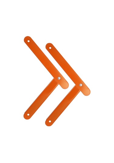 Homyl 2x Katlanır Basamaklı Merdiven Menteşe Eki Rot Turuncu