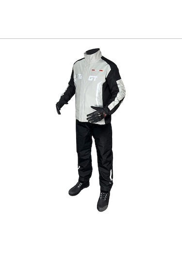 Forte Gt 2001140 Taş Siyah Yağmurluk Takım Alt Üst