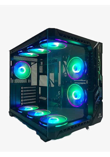 Gameforce Bree 9 x 120 MM Fanlı ARGB Eatx Oyuncu Bilgisayar Kasası