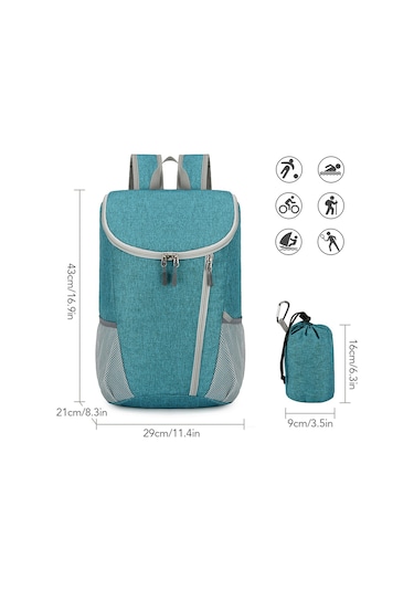 Vanaheımr-spor Sırt Çantası Açık Hava Sırt Çantası Hafif Sırt,gri Gri