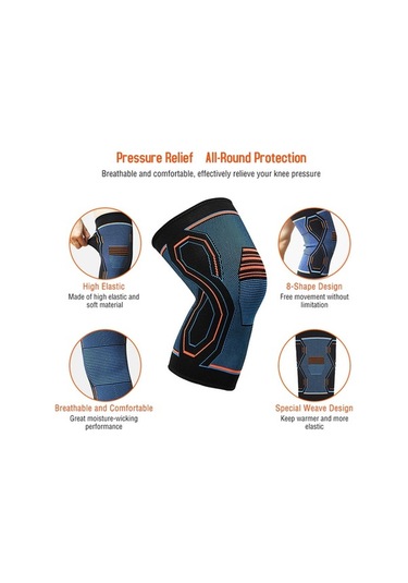 Pazly Esnek Dizlik - Nefes Alabilir Diz Koruyucu, Spor Ve Günlük Kullanım İçin, Çok Renkli Naylon + Spandeks, S/m/l/xl Boyut Çok Renkli