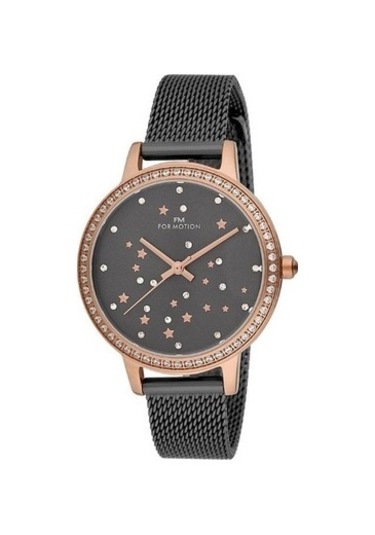For Motion Kadın Kol Saati Altın Renk, Taşlı Kadran - Fm.01340h.05, 2 Yıl Garantili Altın For Motion Kadın Kol Saati Altın Renk, Taşlı Kadran - Fm.01340h.05, 2 Yıl Garantili Altın