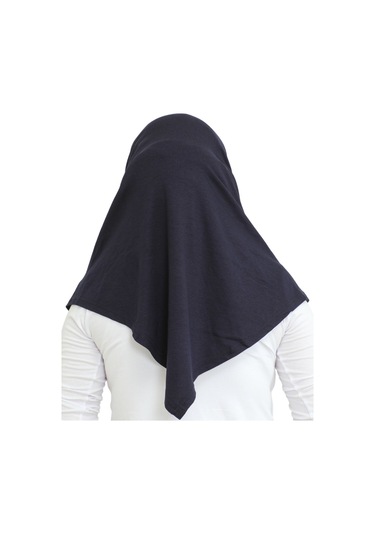 Hazır Giyim Türban Yumuşak Başörtü Şal - Lacivert Lacivert