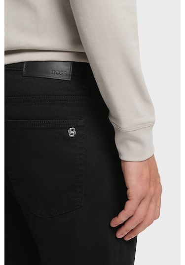 Boss Erkek Kot Pantolon 50521261 003 Siyah Siyah Boss Erkek Kot Pantolon 50521261 003 Siyah Siyah