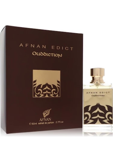 Afnan Edict Ouddiction Extrait De Parfum 80 Ml Unisex Parfüm Odunsu