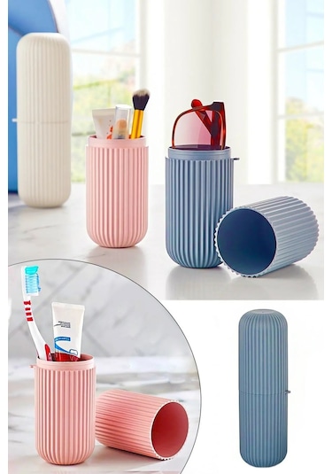 Seyahat Tipi Diş Macunu ve Fırçası Saklama Kabı Diğer