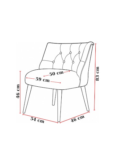Milano 3 Lü Deri Oturma Grubu 2 Berjer + 1 İkili Koltuk Ofis & Ev Kullanımı Kırmızı Kırmızı